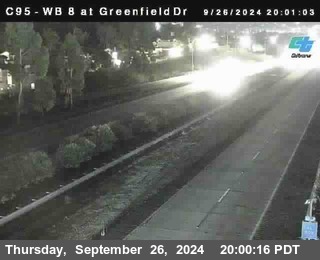 WB 8 at Greenfield Street