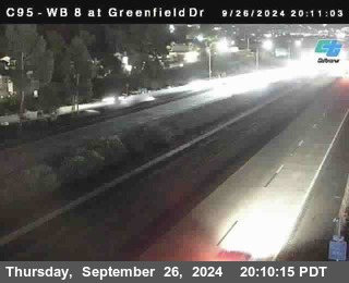 WB 8 at Greenfield Street