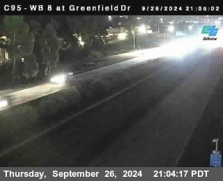 WB 8 at Greenfield Street