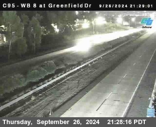 WB 8 at Greenfield Street