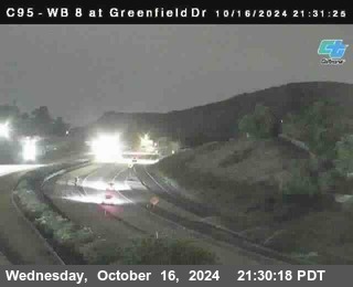 WB 8 at Greenfield Street