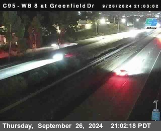 WB 8 at Greenfield Street