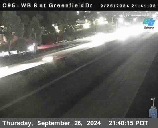 WB 8 at Greenfield Street