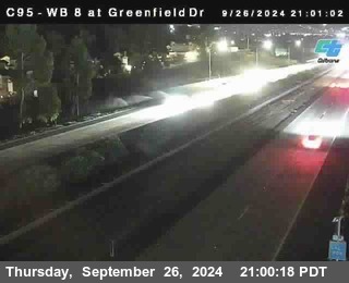 WB 8 at Greenfield Street