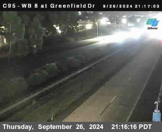 WB 8 at Greenfield Street