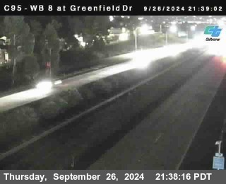 WB 8 at Greenfield Street