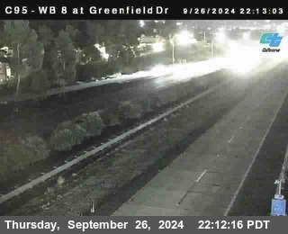 WB 8 at Greenfield Street