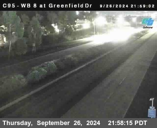 WB 8 at Greenfield Street