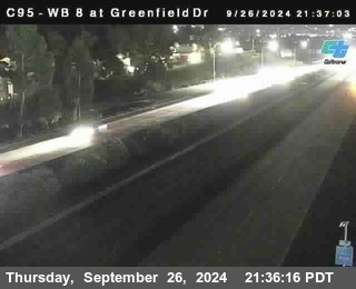 WB 8 at Greenfield Street