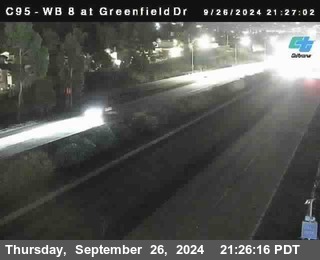 WB 8 at Greenfield Street