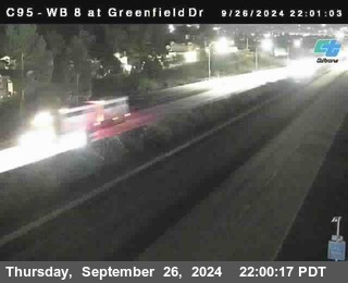 WB 8 at Greenfield Street