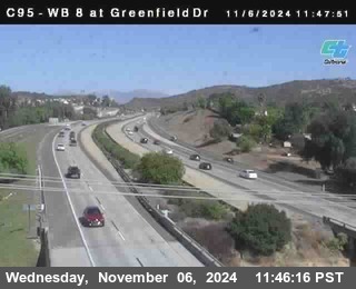 WB 8 at Greenfield Street