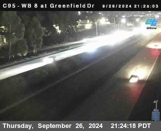 WB 8 at Greenfield Street