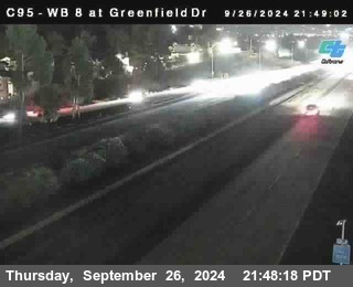 WB 8 at Greenfield Street