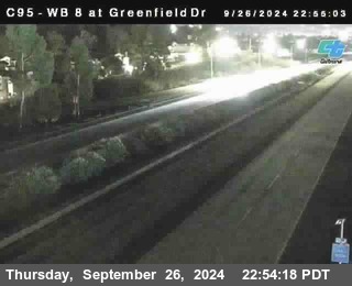 WB 8 at Greenfield Street