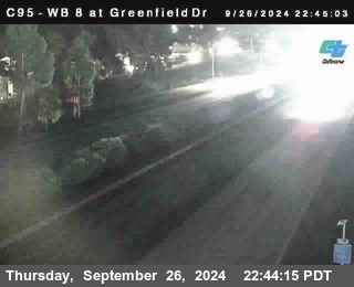 WB 8 at Greenfield Street