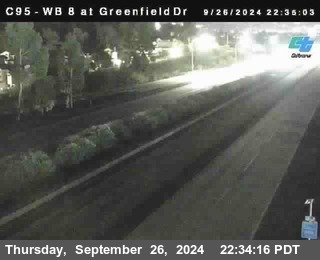 WB 8 at Greenfield Street