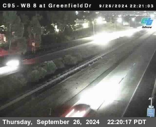 WB 8 at Greenfield Street