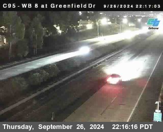 WB 8 at Greenfield Street