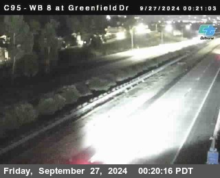 WB 8 at Greenfield Street