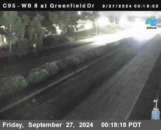 WB 8 at Greenfield Street