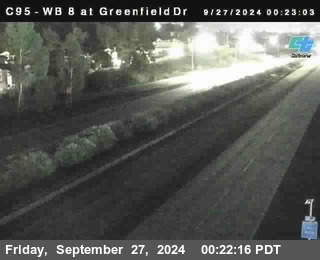 WB 8 at Greenfield Street