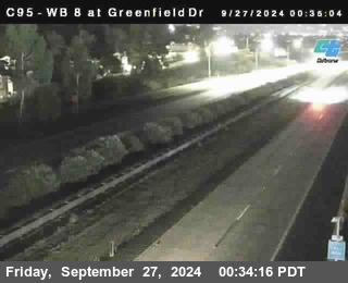 WB 8 at Greenfield Street