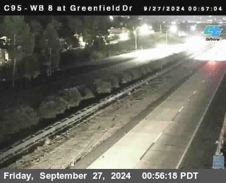 WB 8 at Greenfield Street