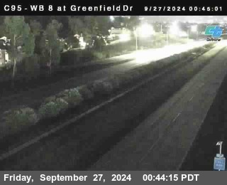 WB 8 at Greenfield Street