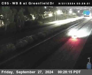 WB 8 at Greenfield Street