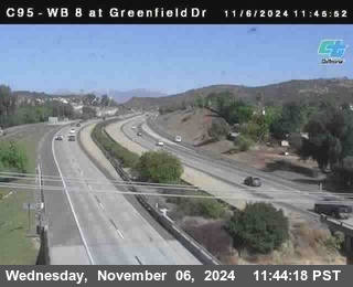 WB 8 at Greenfield Street