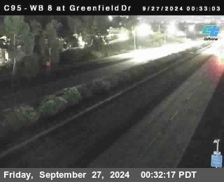 WB 8 at Greenfield Street