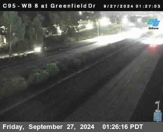 WB 8 at Greenfield Street