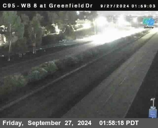 WB 8 at Greenfield Street