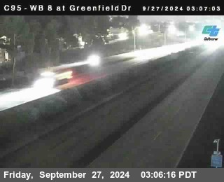 WB 8 at Greenfield Street