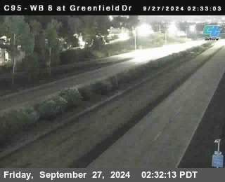 WB 8 at Greenfield Street