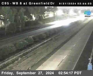 WB 8 at Greenfield Street