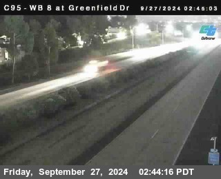 WB 8 at Greenfield Street