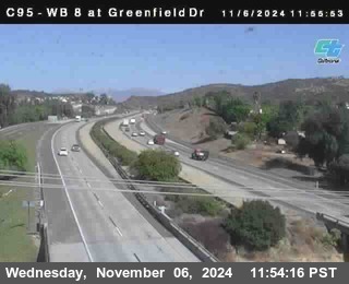 WB 8 at Greenfield Street