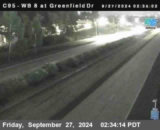 WB 8 at Greenfield Street