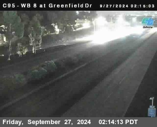 WB 8 at Greenfield Street