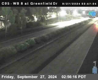 WB 8 at Greenfield Street