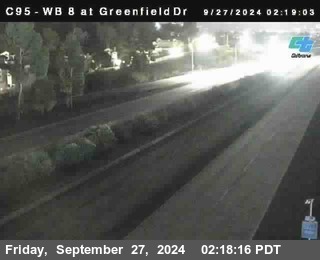 WB 8 at Greenfield Street