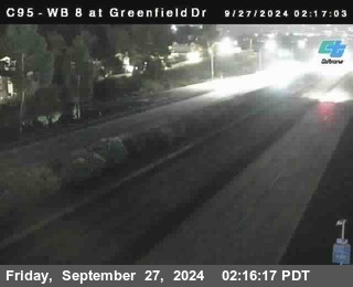 WB 8 at Greenfield Street