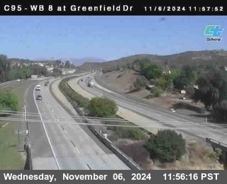 WB 8 at Greenfield Street