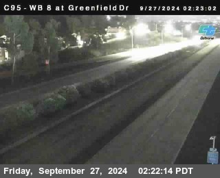 WB 8 at Greenfield Street