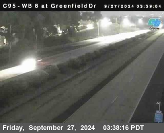 WB 8 at Greenfield Street