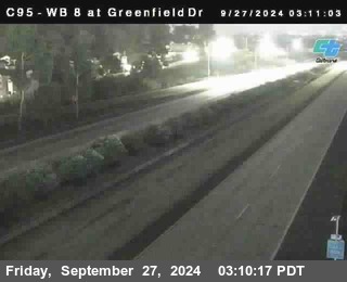 WB 8 at Greenfield Street