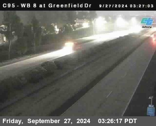 WB 8 at Greenfield Street