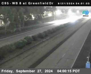 WB 8 at Greenfield Street